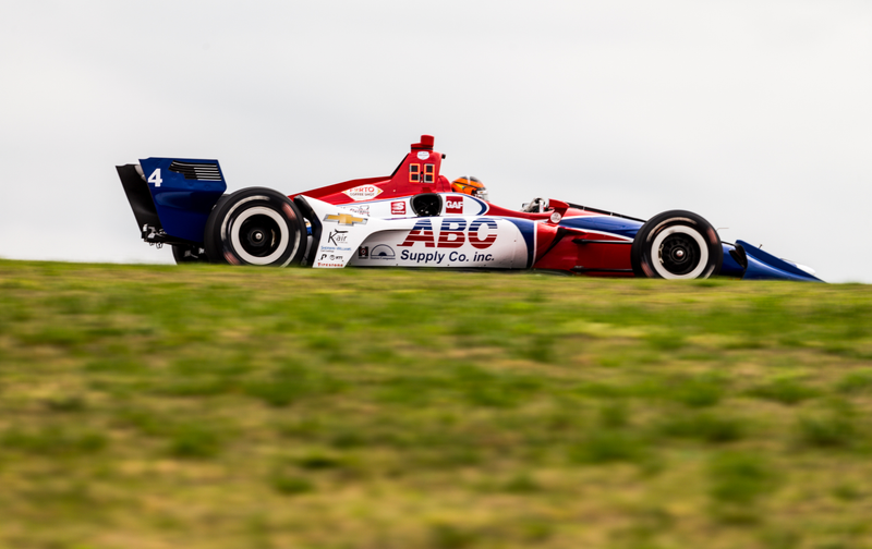 Illustration for article titled Here's All the Action From IndyCar Practice At COTA